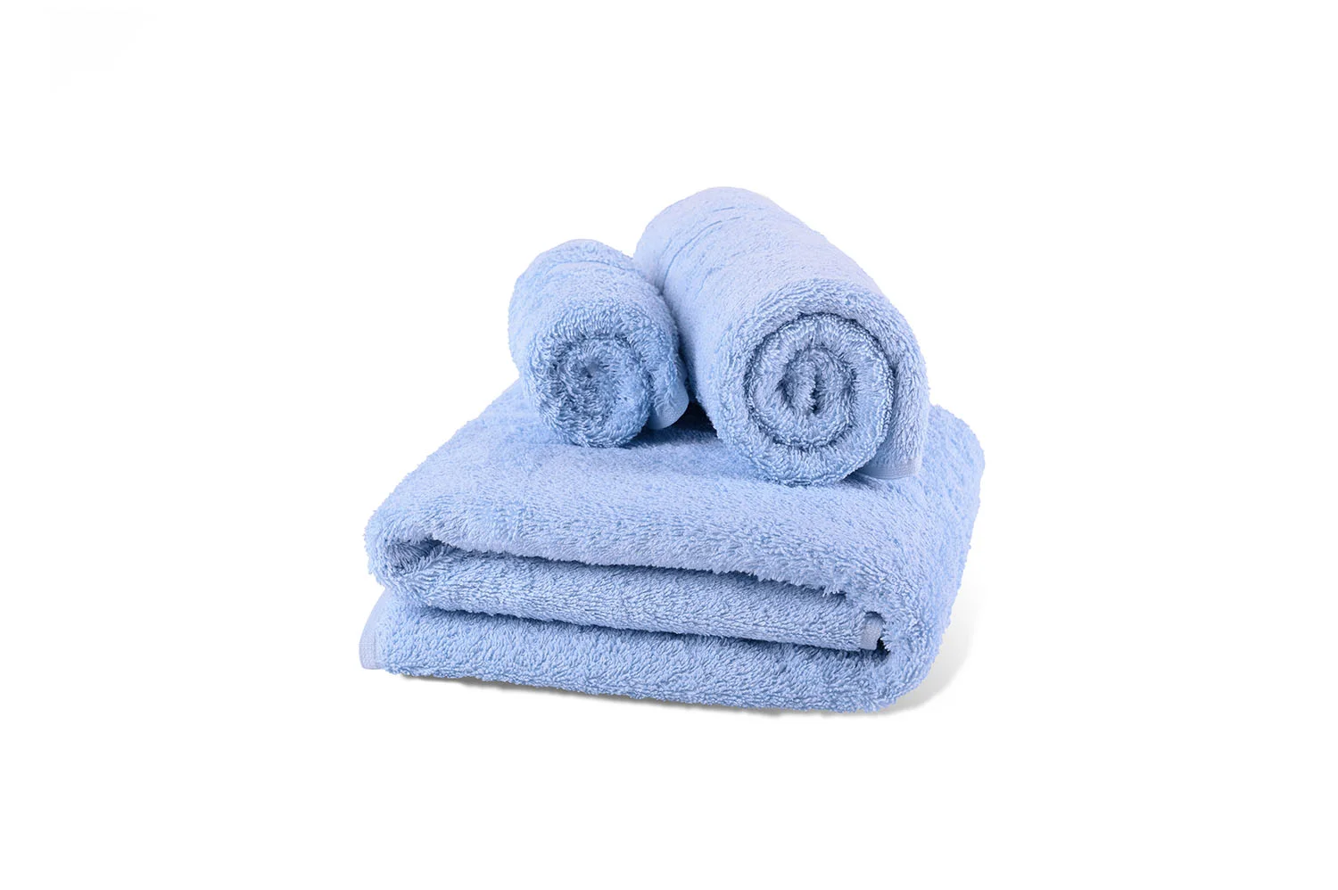 Light-blue terry towel – illustrative product photo from K-Tex