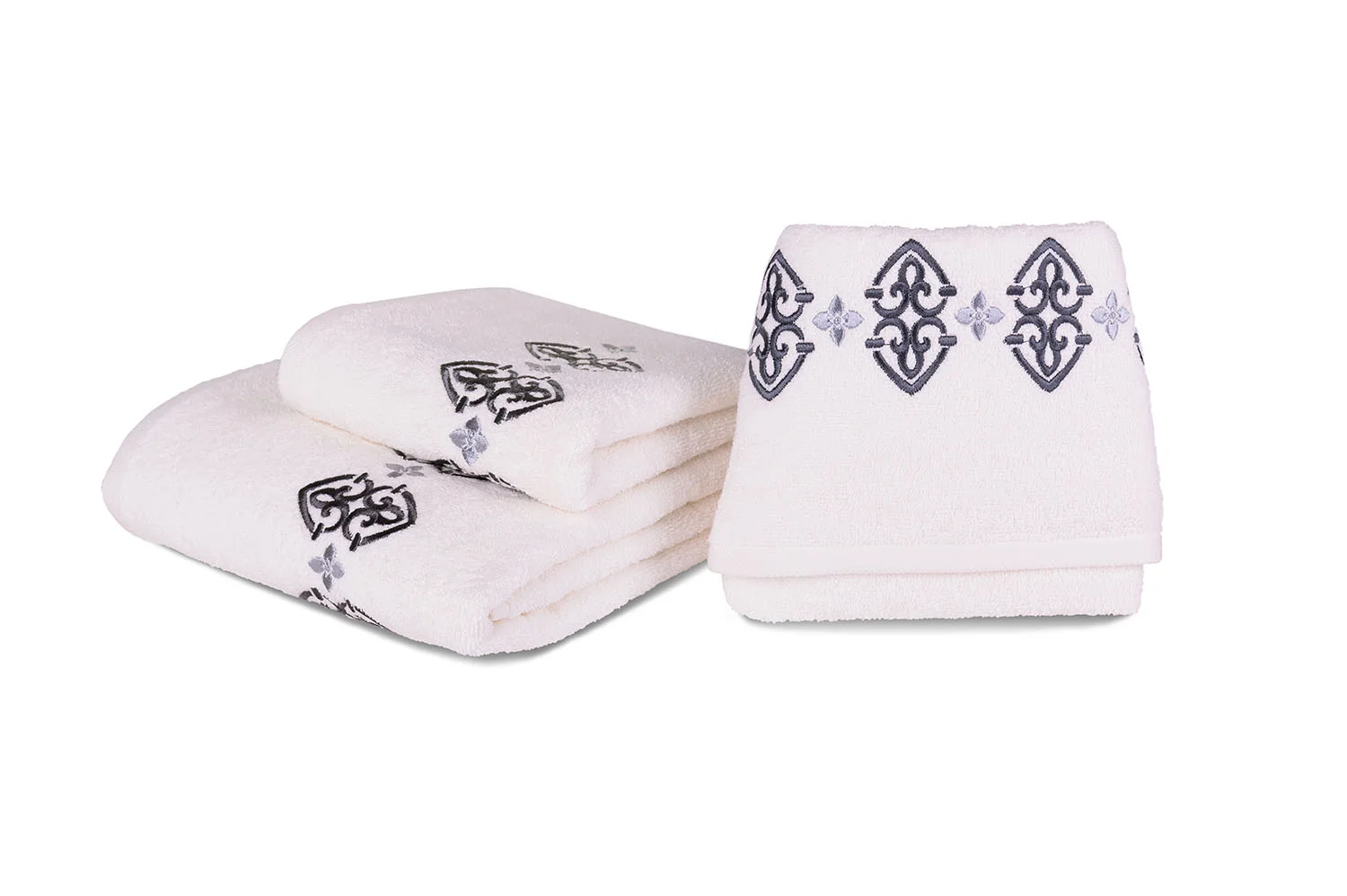 Heart-patterned terry towel — 4