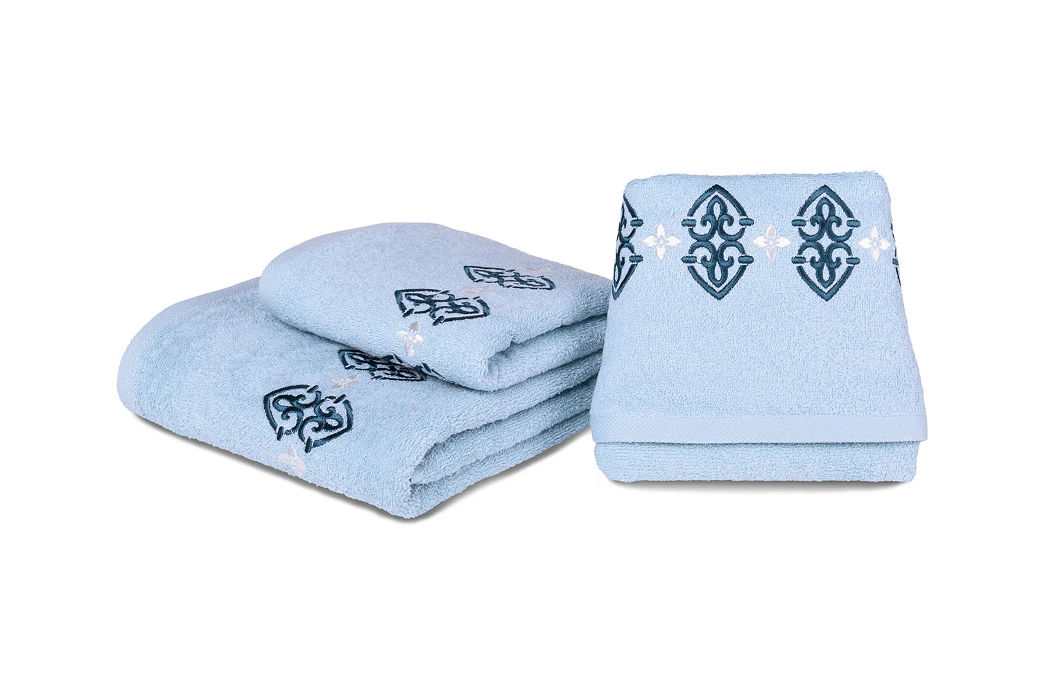 Heart-patterned terry towel — 3